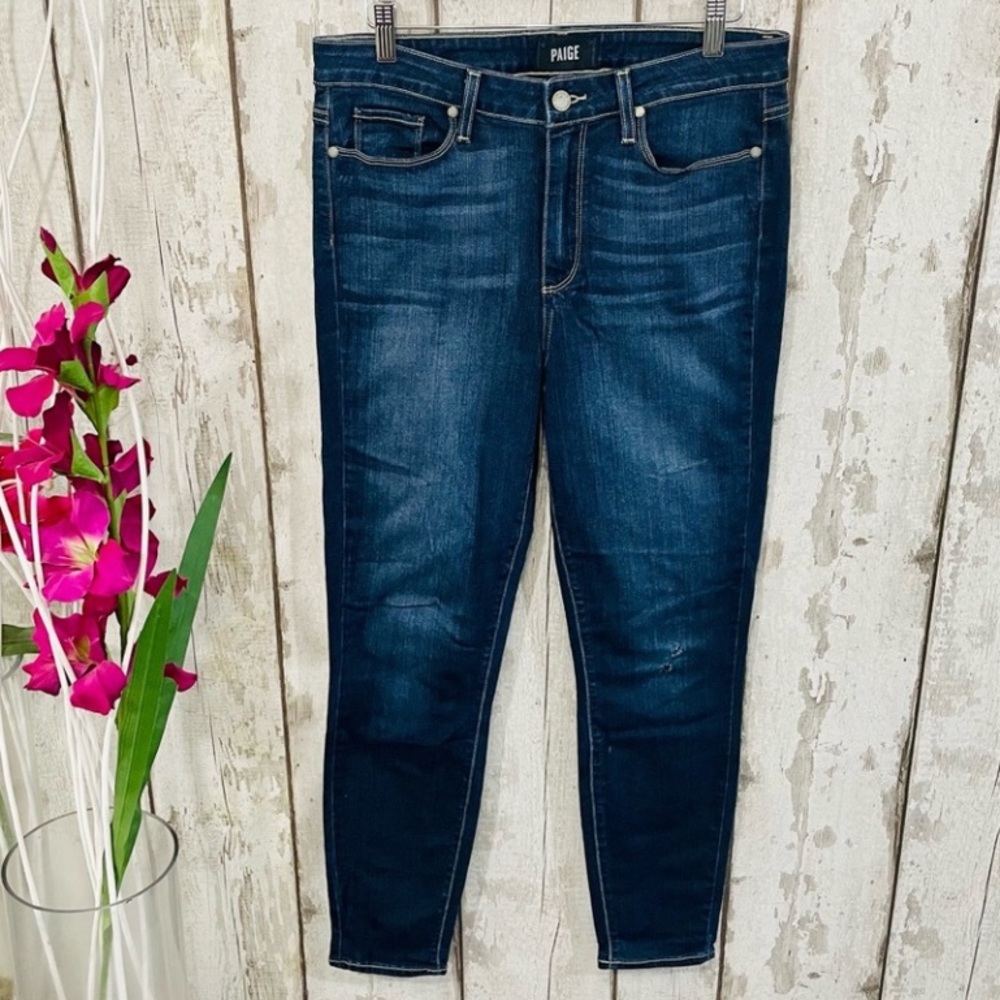 Paige Jeans - Horton Distressed Skinny Ankle Jeans